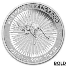 2017 Silver 1 oz Australia Perth Kangaroo