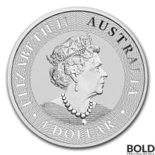 2021 Australian Perth Kangaroo 1 oz Silver BU