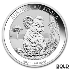 2017 Silver 1 oz Australia Perth Koala