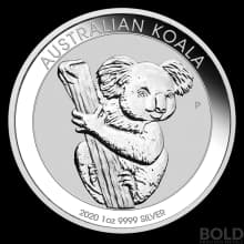2020 Silver 1 oz Australia Perth Koala
