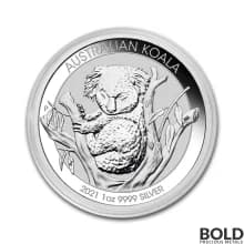 2021 Silver 1 oz Australia Perth Koala