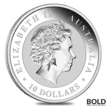 2017 Silver 10 oz Australia Perth Kookaburra