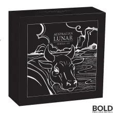 2021 Silver Australia Perth Lunar Year of the Ox Proof - 1 oz