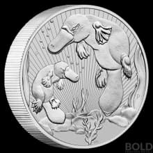 2021 Silver 2 oz Australia Next Generation Platypus Piedfort