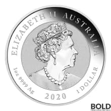 2020 Silver 1 oz Australia Perth Quokka BU