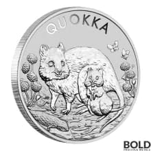 2021 Australia Perth Quokka 1 oz Silver BU