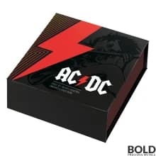 2021 RAM Australian AC/DC 1 oz Frosted Silver Coin