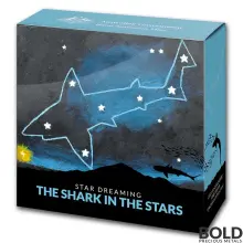 2021 RAM Star Dreaming: Shark In The Stars 1/2 oz Silver Proof