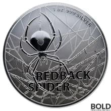 2020 Australian Redback Spider Silver Coin - 1 oz