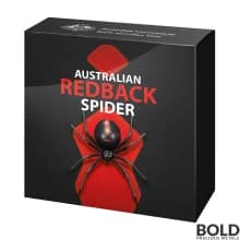 2021 RAM Australian Redback Spider 1 oz Silver Colored Proof