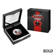 2021 RAM Australian Redback Spider 1 oz Silver Colored Proof