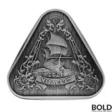 2021 Australia Shipwrecks Zeewijk Silver 1 oz (Antiqued)