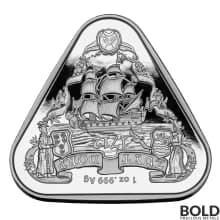 2020 Australia Shipwrecks Zuytdorp Triangular Silver 1 oz