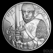 2019 Silver Austria 825th Anniversary Leopold V BU - 1 oz