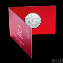 2019 Silver Austria 825th Wiener Neustadt BU - 1 oz (In Card)