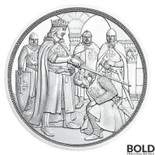 2019 Silver Austria Knights Tales Adventure BU - 1/2 oz