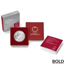 2019 Silver Austria Knights Tales Adventure Proof - 1/2 oz
