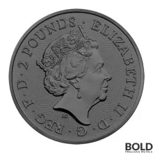 2022 Great Britain Myths & Legends Burning Little John 1 oz Silver