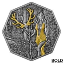 2023 1 oz Germania Witchcraft Seeress Ritual Silver Coin (BU)