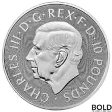 2023 Silver 10 oz Great Britain Royal Arms BU Coin
