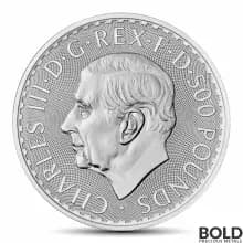 2024 1 Kilo British Royal Mint Britannia Silver Coin (BU)