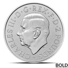 2024 1 oz British Lion and American Eagle Silver Coin (BU)