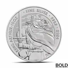 2024 Great Britain Myths & Legends Robin Hood 10 oz Silver BU