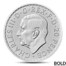 2024 1/10 oz British Royal Mint Britannia Silver Coin (BU)
