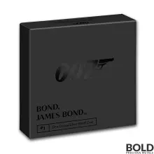 2020 UK 1 oz Silver James Bond 007 R1 (Aston Martin-DB5) Proof