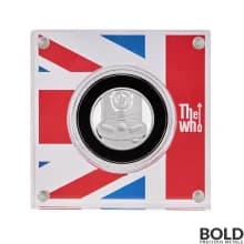 2021 Britain Music Legends The Who 1/2 oz Silver Proof