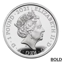 2021 Britain Music Legends The Who 1/2 oz Silver Proof