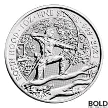 2021 Great Britain Myths & Legends Robin Hood 1 oz Silver BU