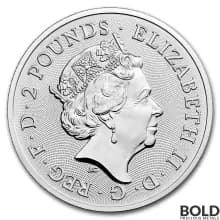 2022 Great Britain Myths & Legends Maid Marian 1 oz Silver BU