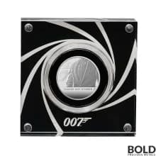 2020 UK 1/2 oz Silver James Bond 007 R3 (Shaken Not Stirred)
