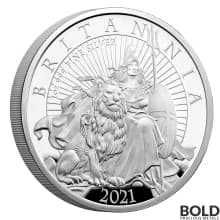 2021 Great Britain Britannia Core Edition 1 oz Silver Proof
