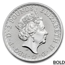 2020 Silver Great Britain Britannia Oriental Borders - 1 oz
