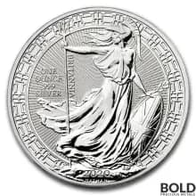 2020 Silver Great Britain Britannia Oriental Borders - 1 oz