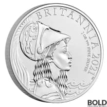 2021 Great Britain Britannia Premium Edition 1 oz Silver BU