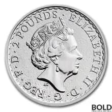 2017 Silver Great Britain Britannia - 1 oz