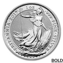 2017 Silver Great Britain Britannia - 1 oz