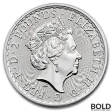 2021 Silver Great Britain Britannia - 1 oz
