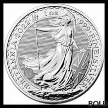 2022 Great Britain Britannia 1 oz Silver BU