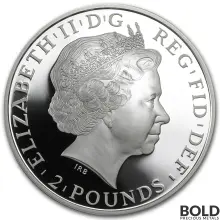 2014 Great Britain Lunar Year of the Horse Silver BU - 100 Pieces in 5 Tube