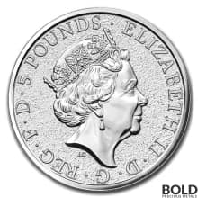 2017 Silver Great Britain Queen's Beasts (The Griffin) - 2 oz