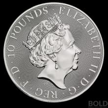 2020 Silver Great Britain Queen's Beasts (The Falcon) - 10 oz