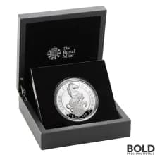 2020 Britain Queen's Beasts White Horse Hanover 5 oz Silver Proof