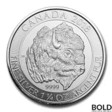 2018 Canadian Bison Silver - 1.25 oz