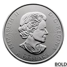 2017 Silver 1.5 oz Canadian Grizzly Bear *Spotted