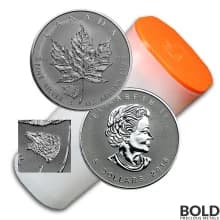 2016 Silver 1 oz Canada Maple Leaf Grizzly Bear Privy
