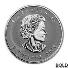 2016 Silver 1 oz Canada Maple Leaf Panda Privy